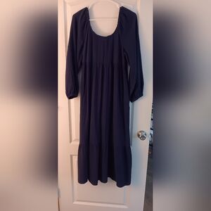 Universal Thread Navy Blue Maxi Dress